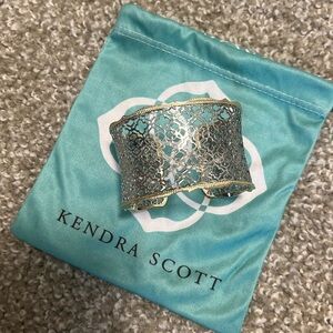 Kendra Scott gold and silver bracelet
